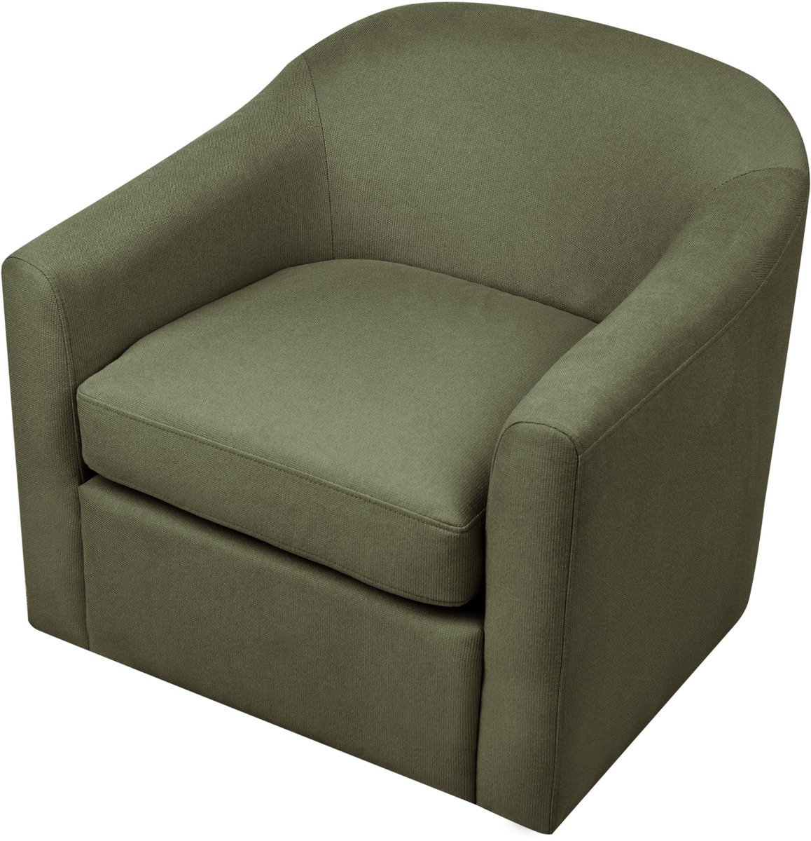 Afbeelding 3 van BELIANI MAGNOR Fauteuil Donkergroen Polyester Retrostijl
