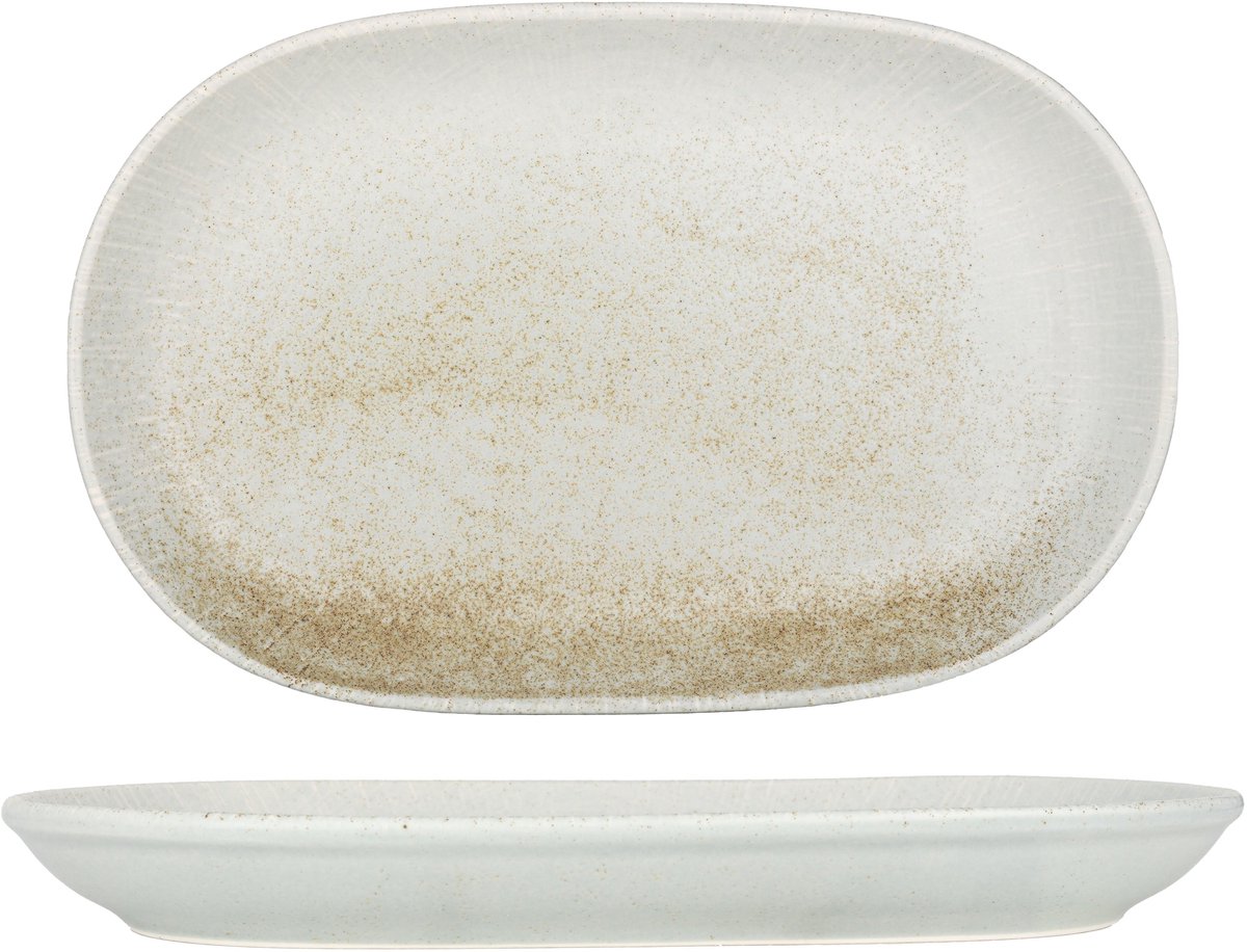 ID Fine Serveerschaal - Mellow - Porselein - 28 cm - set van 2