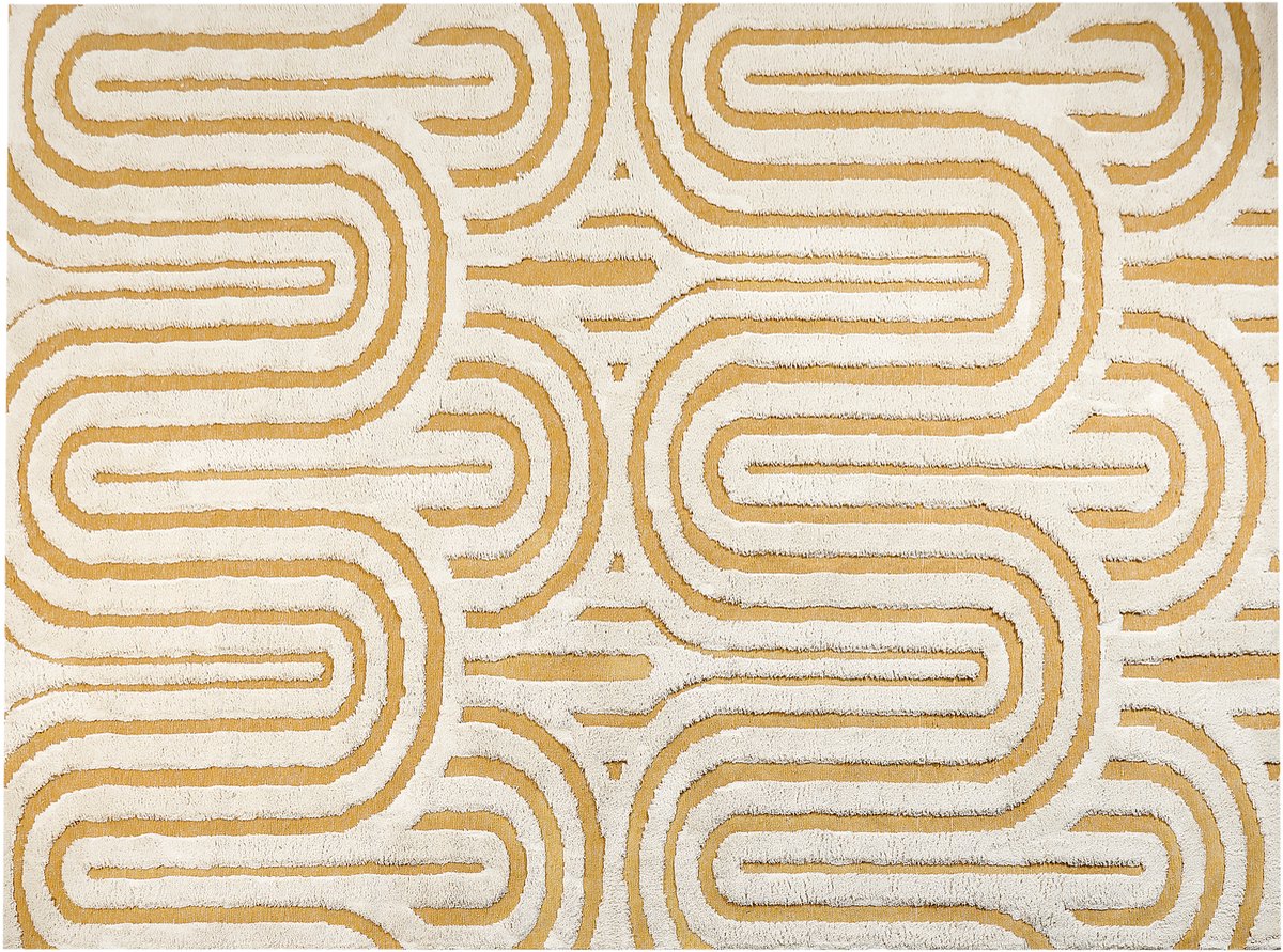 PERAI - Vloerkleed - Gebroken wit - 300 x 400 cm - Katoen