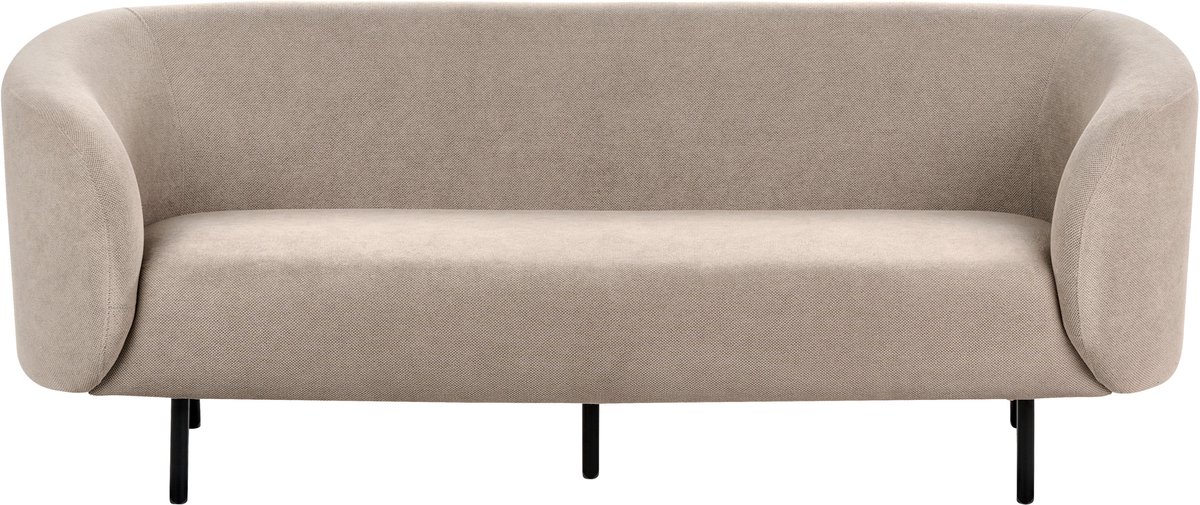 LOEN - Driezitsbank - Taupe - Polyester