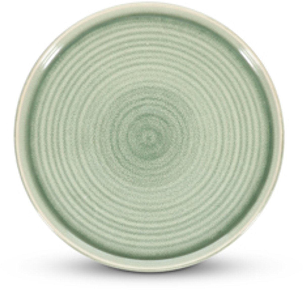 Salt & Pepper Plat bord 27,5cm groen Cameo (Set van 4)