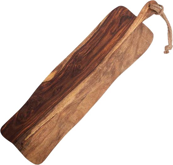 Planche à snacks Alora Party Plank XL - Planche à tapas - Planche à snacks en bois - Paquet snack - Planche de service - Planche à apéritifs - Groot planche à snacks - 69 cm