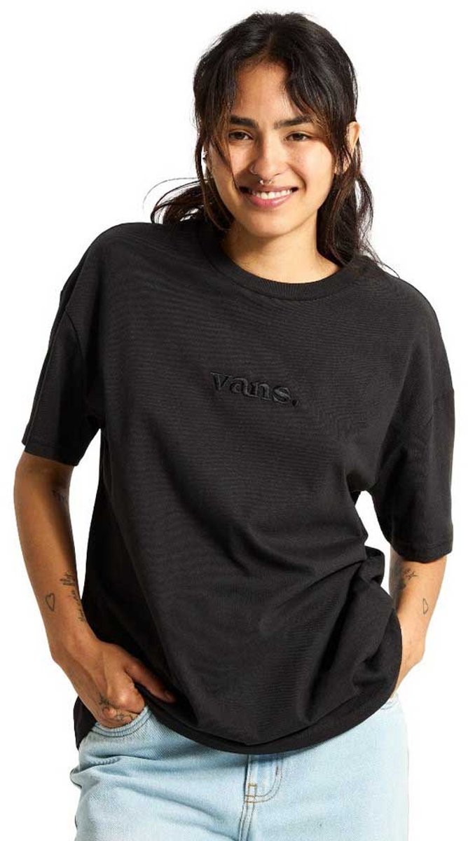 Vans Essential Original Standards T-shirt Met Korte Mouwen S Vrouw Zwart