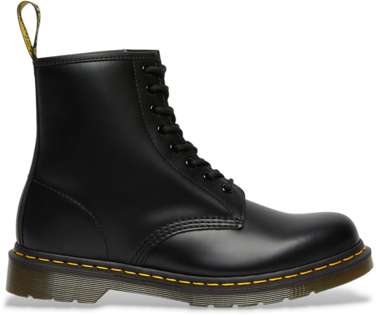 Dr. Martens 1460 Glad Zwarte Laars Fashion Wear Volwassen