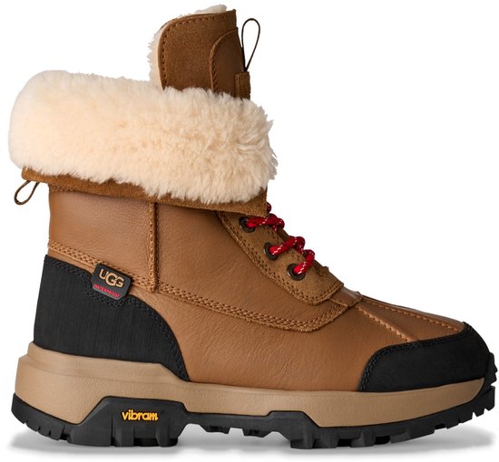 Uggs Leren Laarzen Dames UGG Dames Classic Rebel Biker Short