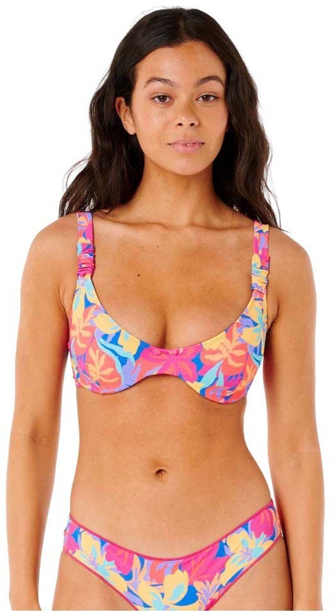Rip Curl Es Vedra D-dd Balconette Bikinitop Veelkleurig L Vrouw Multico
