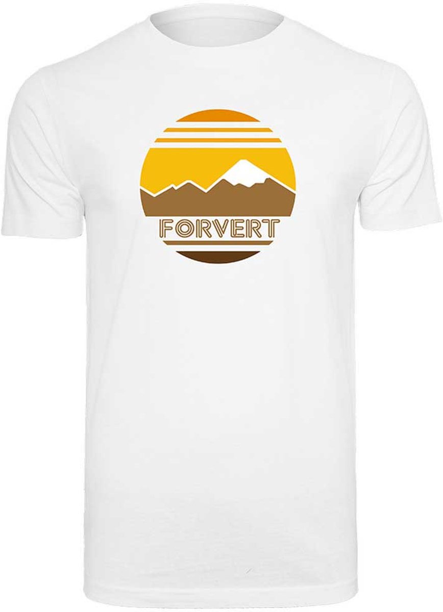 Forvert - Bishop Heren T-shirt - S - Wit