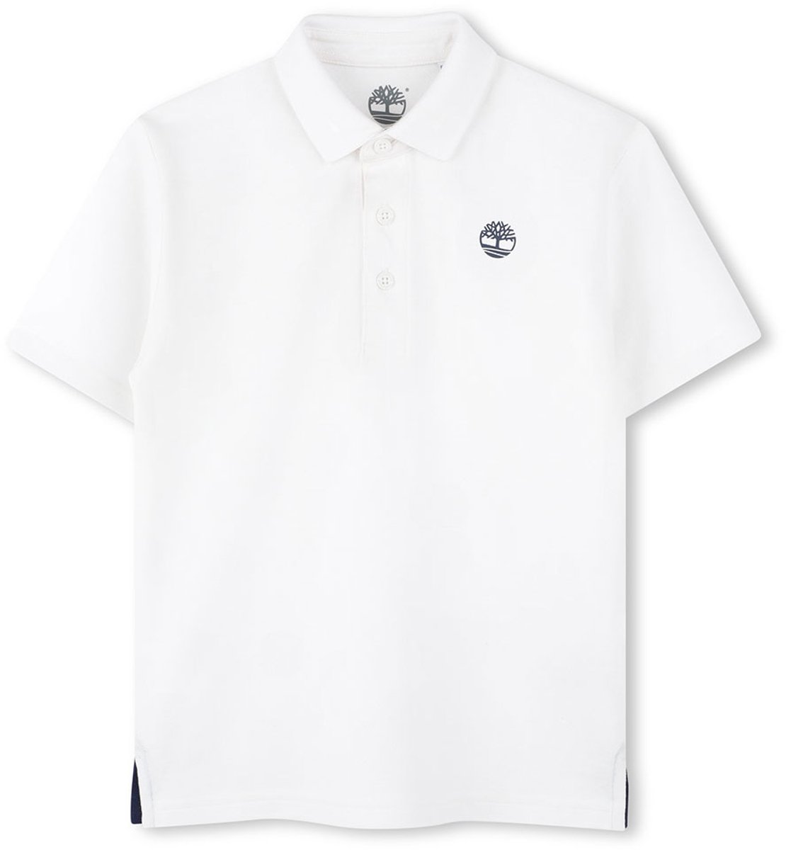 Timberland T60437 Korte Mouw Poloshirt 5 Years Jongens Wit