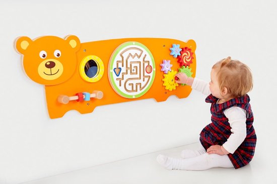 Viga Toys - Wandspeelbord Beer van Viga — afbeelding 4