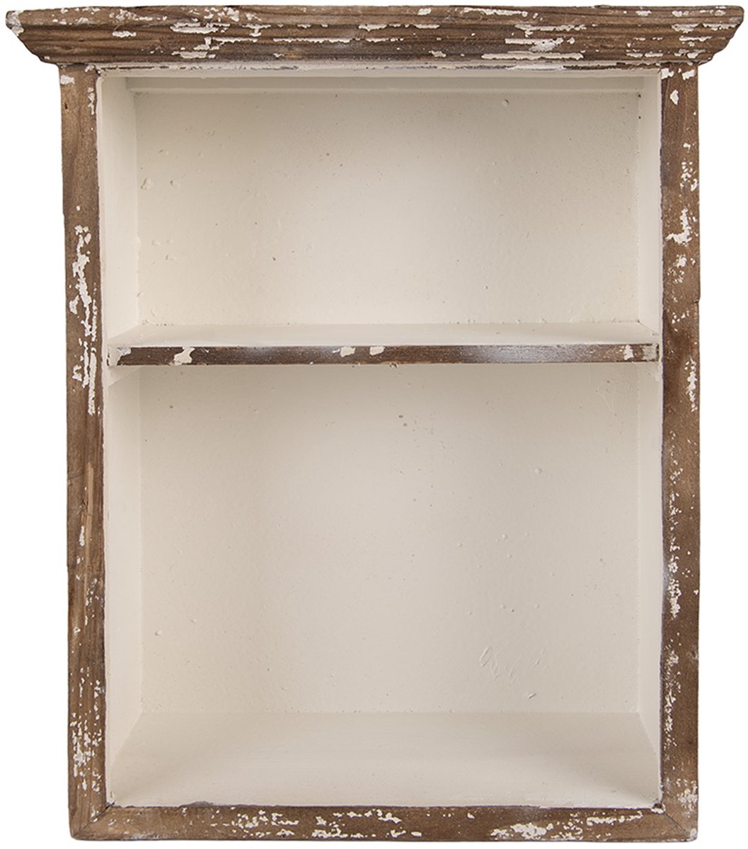 Wandkast 36x15x43 cm Bruin Hout