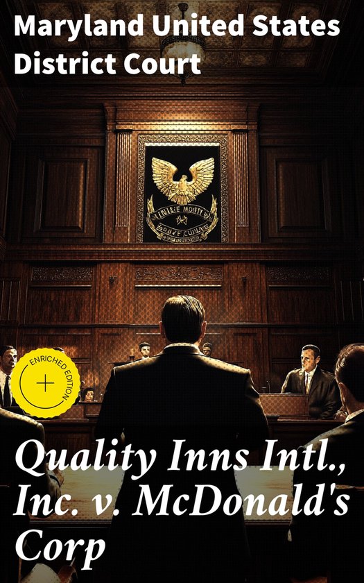 Quality Inns Intl., Inc. v. McDonald's Corp - cover