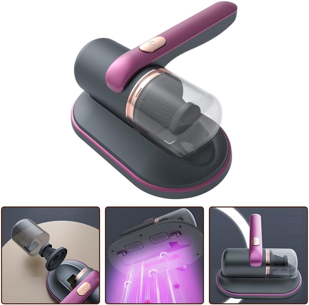 Kruimeldief Snoerloos Handstofzuiger met Huisstofmijtfunctie - Kruimeldief - €40,99