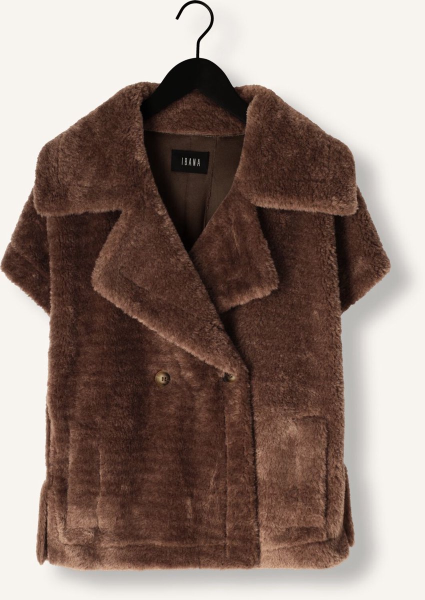 Ibana Jaxey Jassen Dames - Winterjas - Bruin - Maat 42