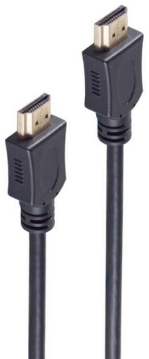 shiverpeaks HDMI kabel A naar A connector 5 meter zwart