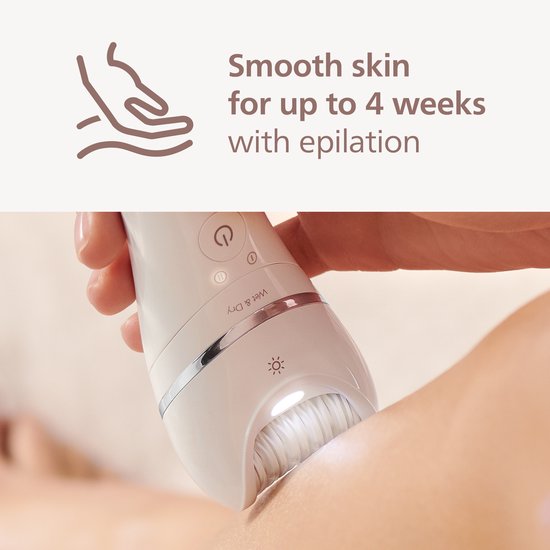Philips Beautyset 9000 – Complete epilator, gezichtshaarverwijderaar & pedicure voor een gladde huid - BRE770/92
