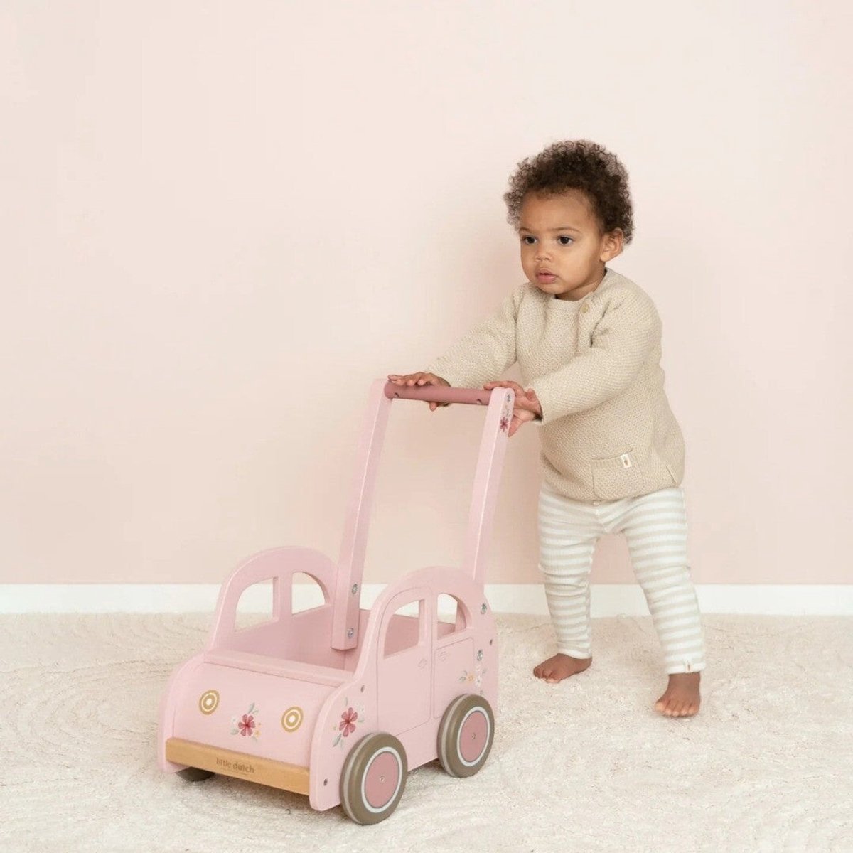 Little Dutch Loopwagen - Roze — afbeelding 16