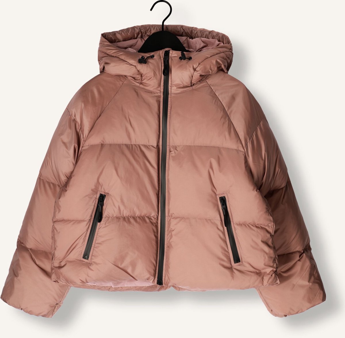 WITHBLACK Wblemma Short Down Puffer Jacket Jassen Dames - Winterjas - Roze - Maat XS