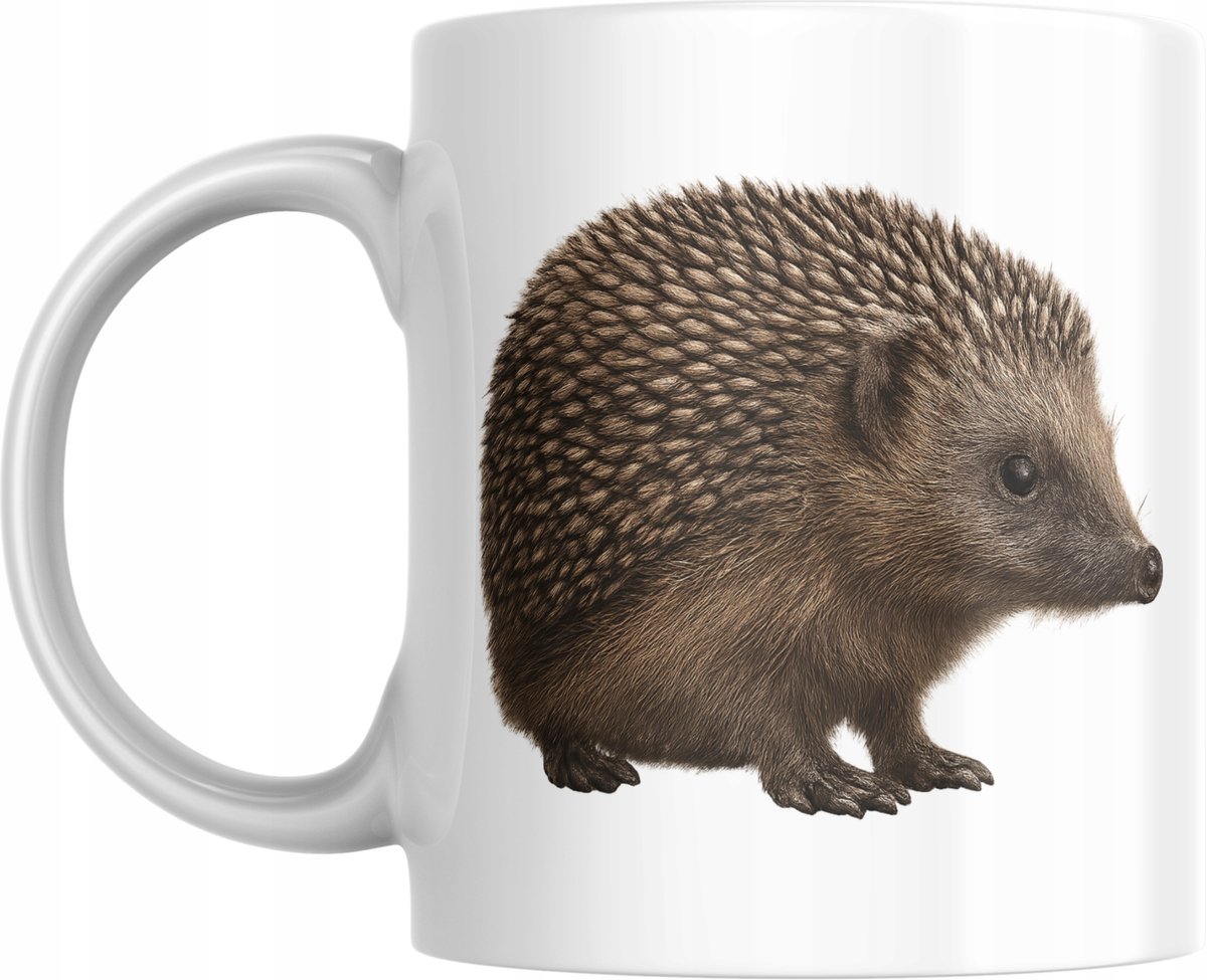 Realistische Egel Mok - Perfect Cadeau voor Natuurliefhebbers