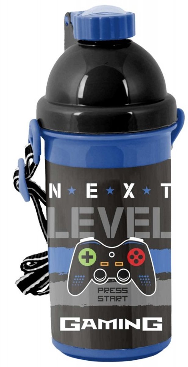 Bidon Gaming Next Level 500ml - Stoer voor Jongens