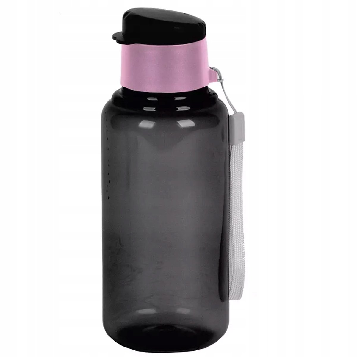 Fles voor meisjes 500 ml - zwart en roze, BPA-vrij