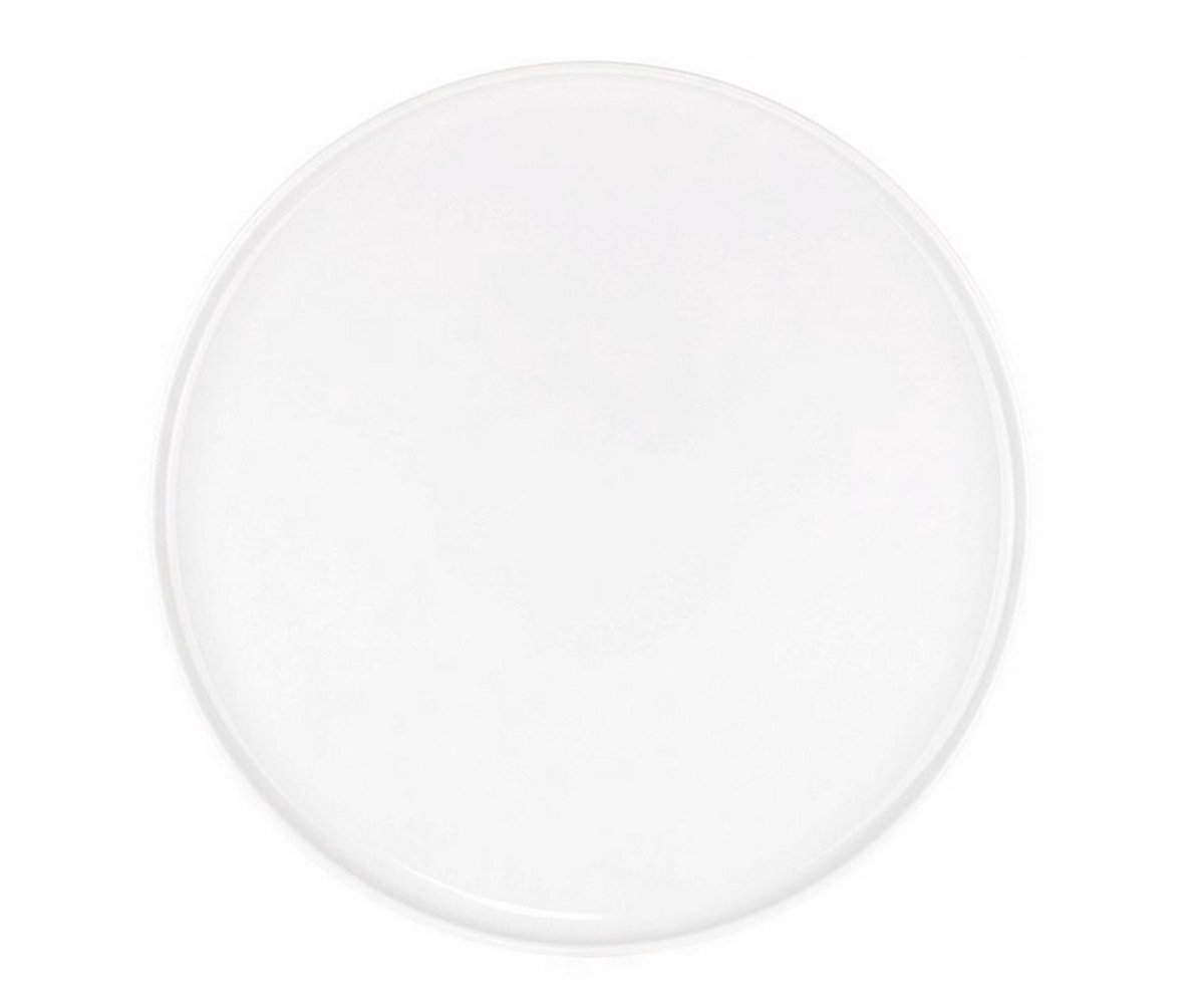 Lubiana Ankara Wit bord Plaat 26cm - Stijlvol en Duurzaam Porselein