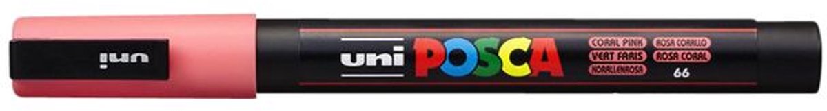 Markeerstift POSCA PC-3M Coral Roze (6 Stuks)
