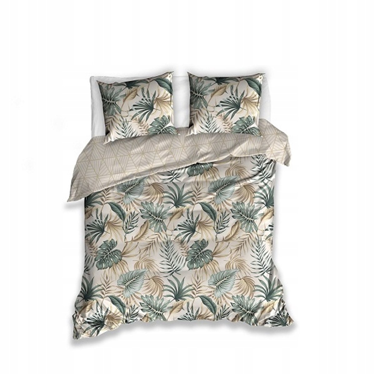 Dekbedovertrek Bladeren 135x200 cm - 100% Polyester