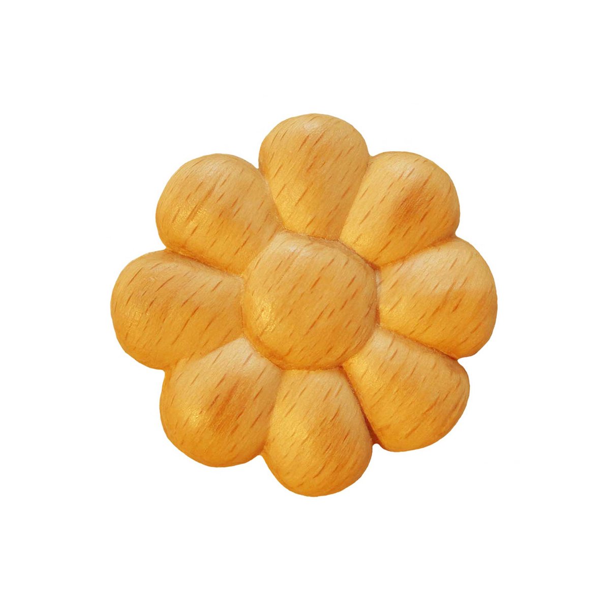 Houten decoratief onderdeel Ø 40 x 7mm