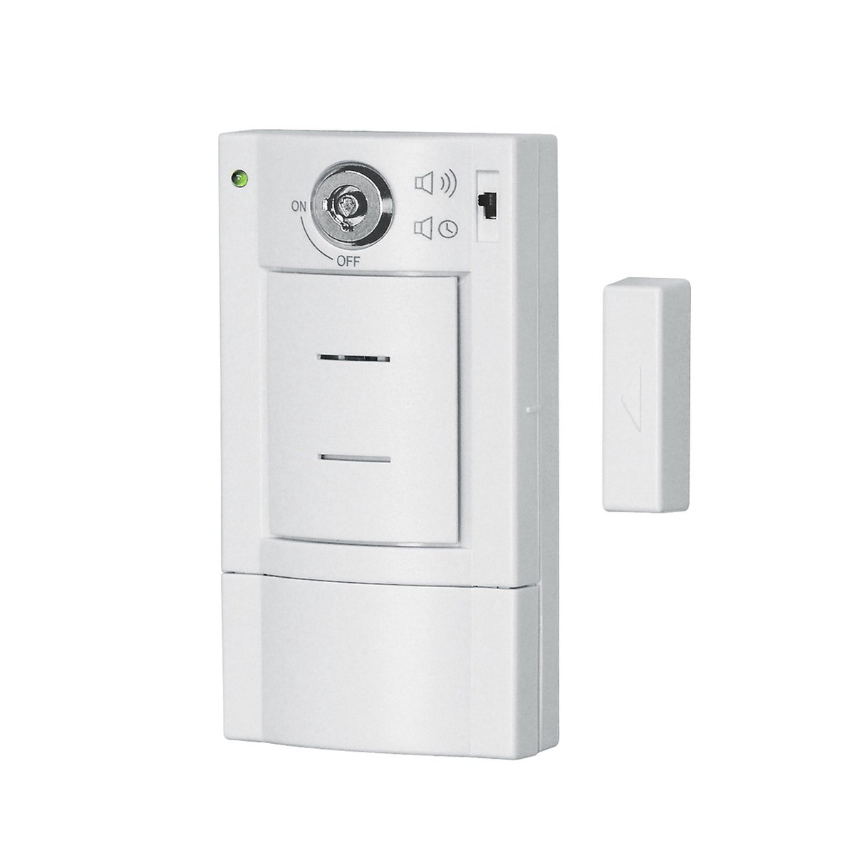 Deuralarm met sleutelschakelaar