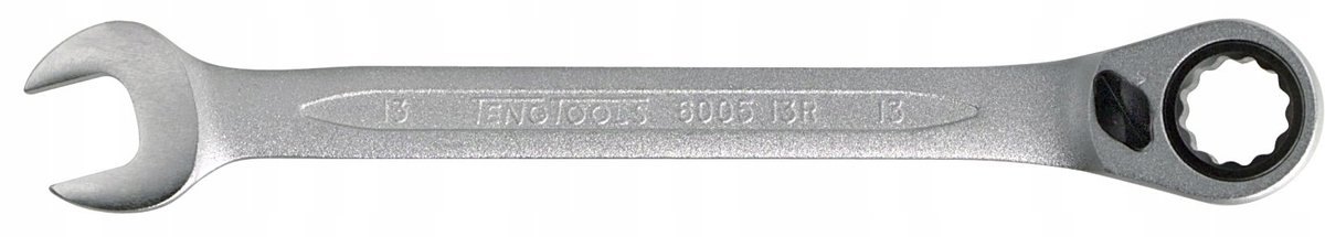Teng Tools Ringsteeksleutel met Ratel 8 MM