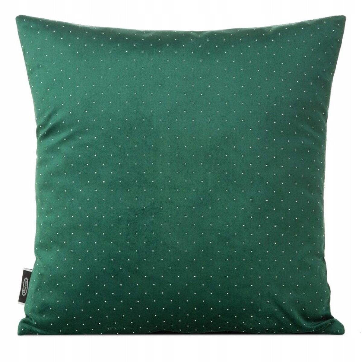 Decoratieve Kussenhoes Ariadna 45x45cm Donkergroen Velours