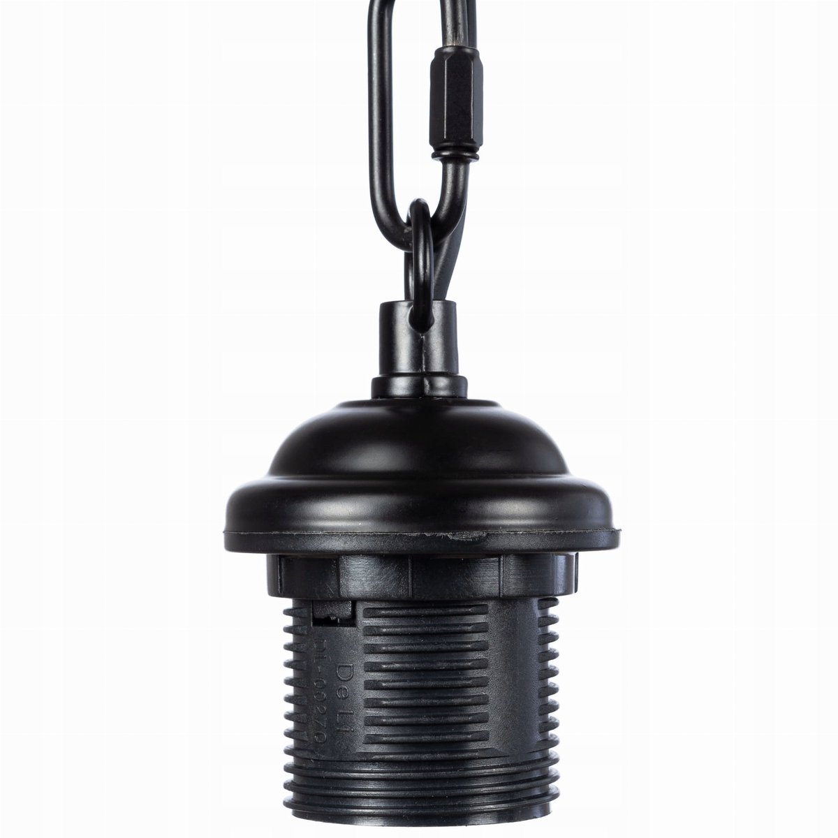 Jute Hanglamp Loft Stijl Enkel Zwart