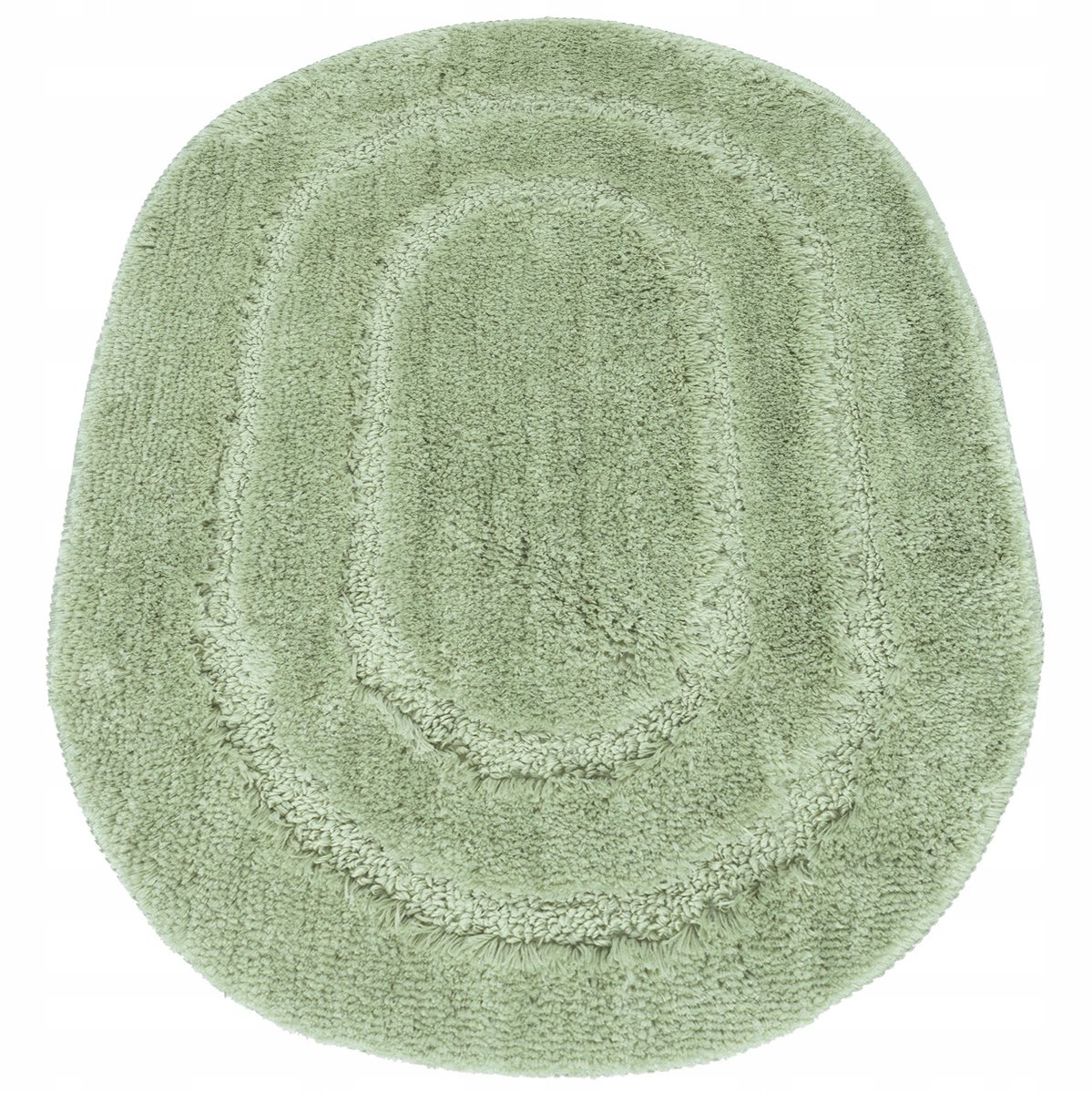 Zachte Antislip Badmat Groen 40x60 cm - Wasbaar & Absorberend