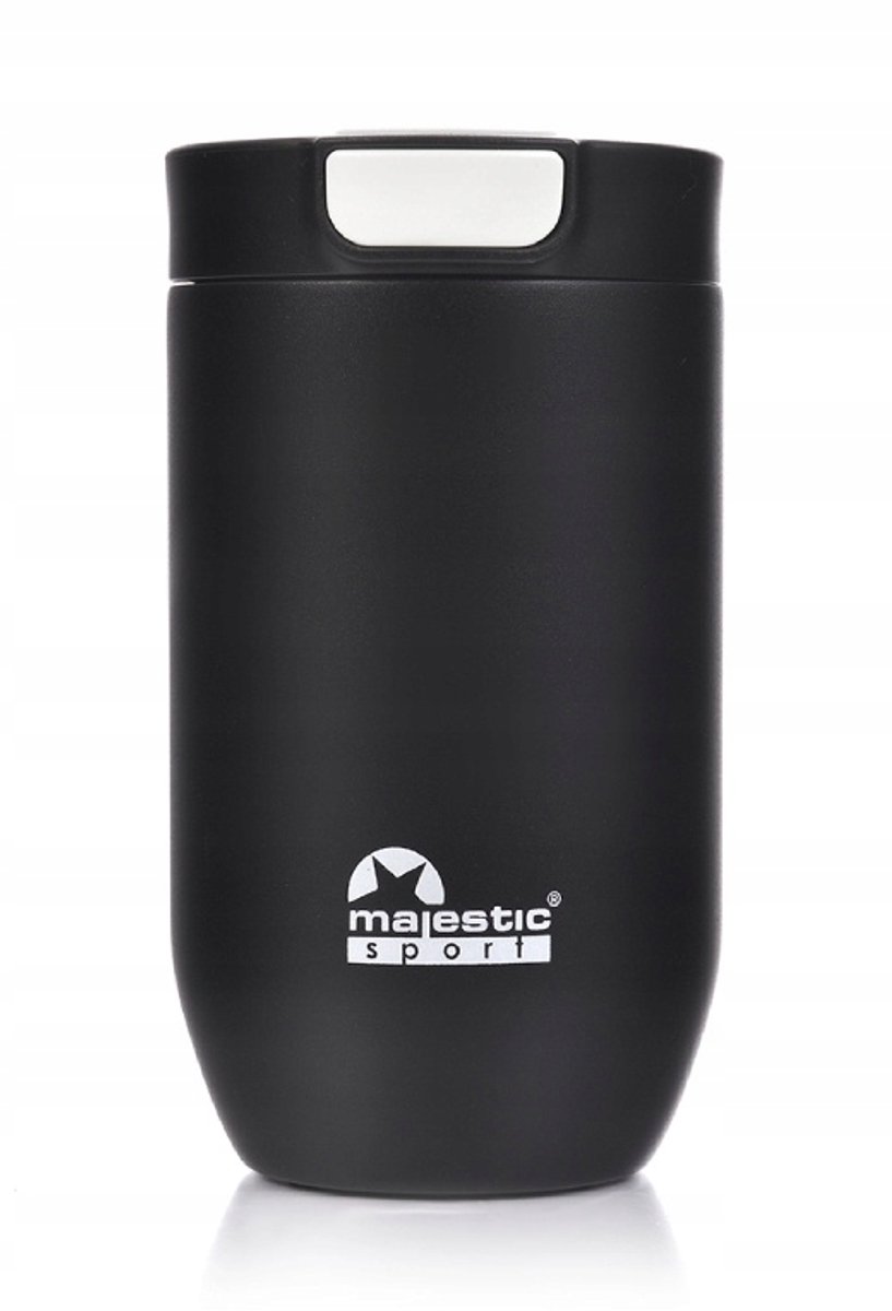 Majestic Sport Bullet Thermosbeker 400 ml - Zwart