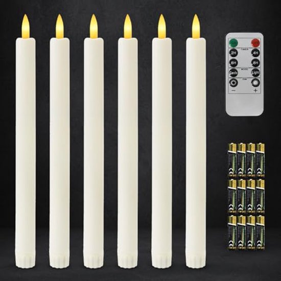 Kerstboomkaars | LED-kaars met afstandsbediening