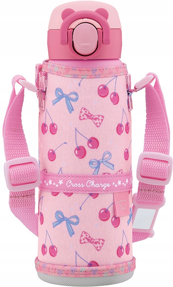Zojirushi Kinder Thermosbeker SM-UA48PZ 0,48L Roze met Hoes
