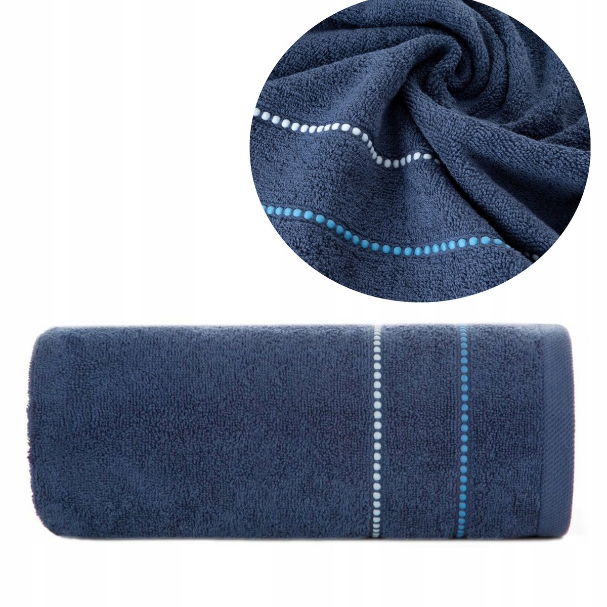 Suzi Katoenen Handdoek 50x90cm 500g - Zacht & Absorberend - Marineblauw