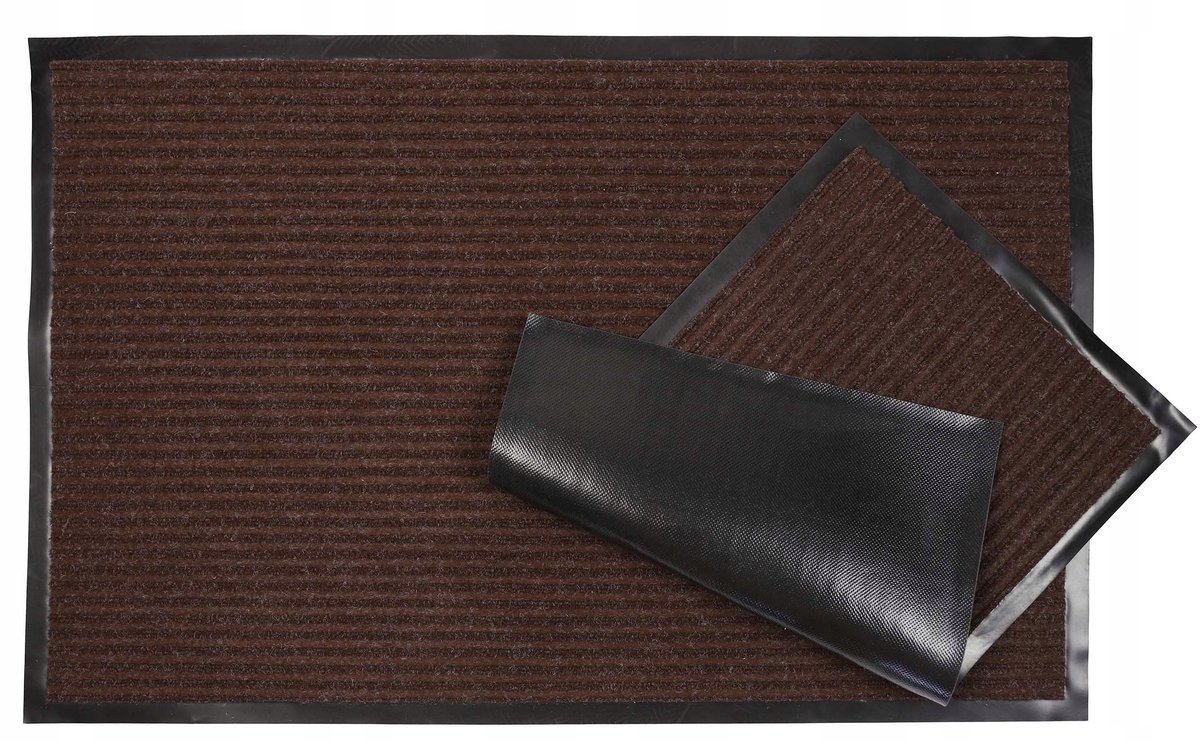 Merkloos Antislip Deurmat Bruin 50x80 cm - Absorberend en Duurzaam