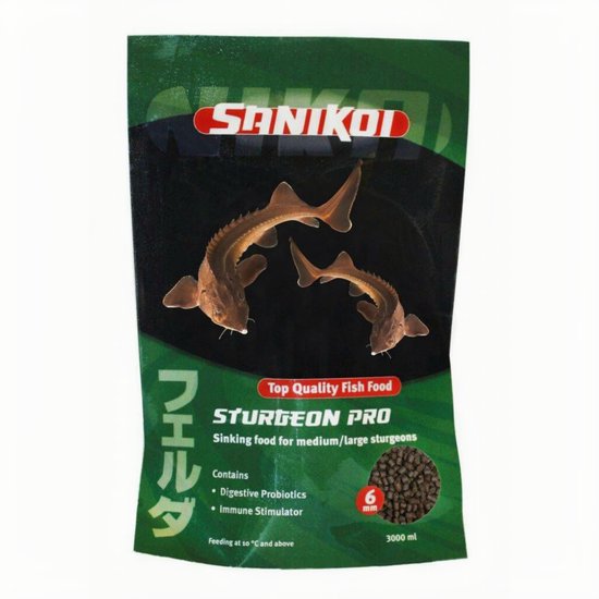 Sanikoi Sturgeon Pro Green 6mm - 2100 gram