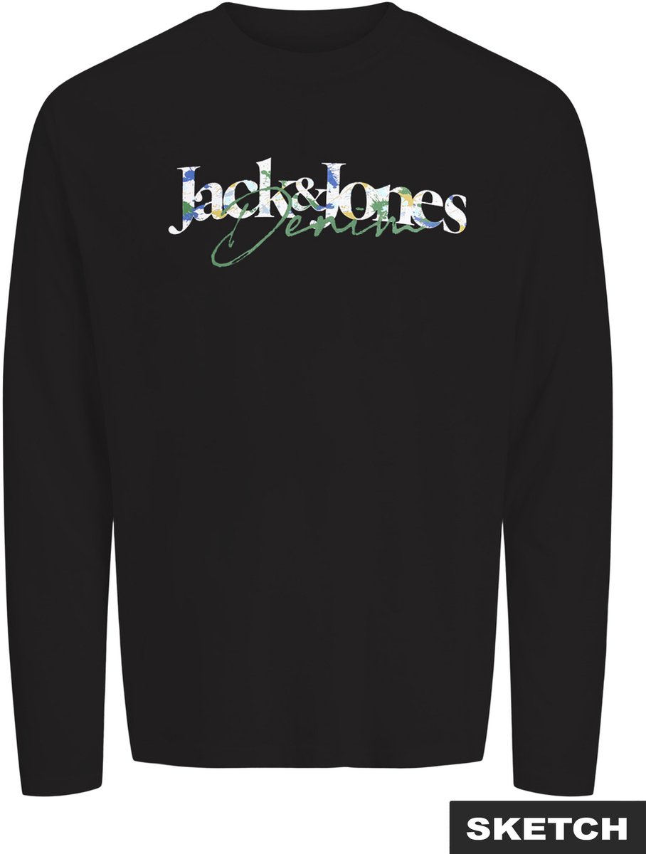 JACK & JONES - JJTOM TEE LS CREW NECK JNR Heren T-shirt