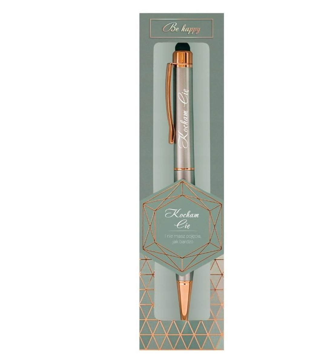 Drukpen 'Ik hou van jou' met Touch Pen functie, cadeauverpakking