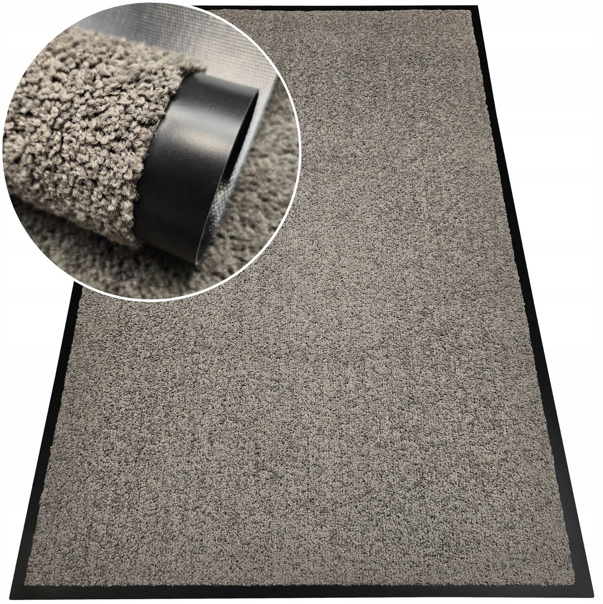Elegante Deurmat 80x120 cm - Beige, Zacht & Absorberend