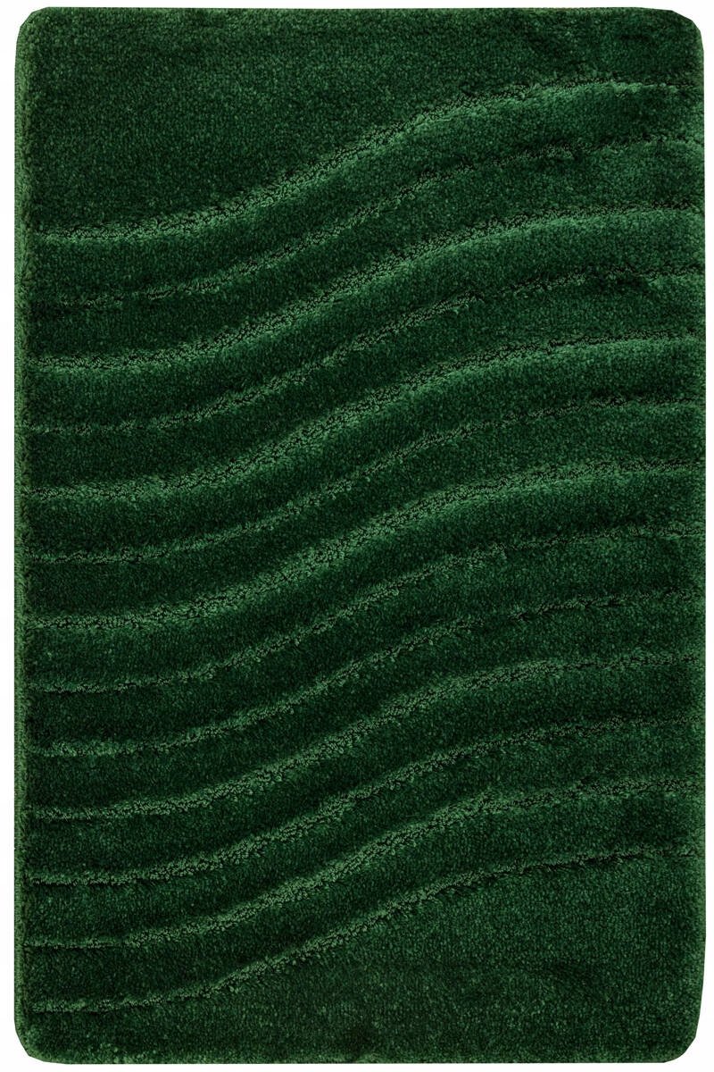 Antislip Badkamermat Sara Donkergroen Golven 60x100 cm