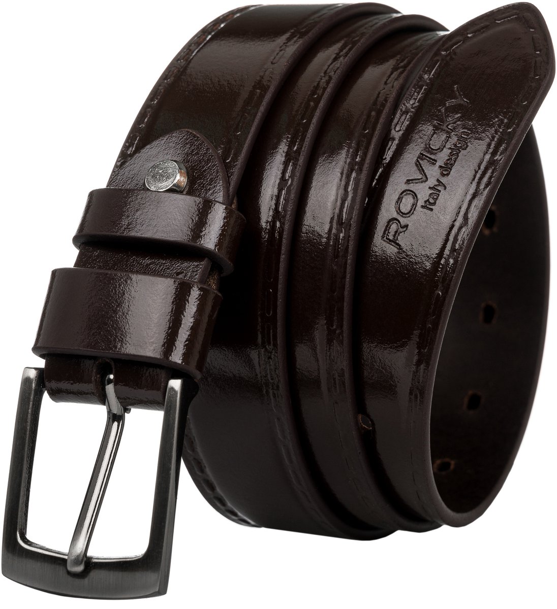 M LEDEREN RIEM WAS PLW-R-11 115 BRUIN