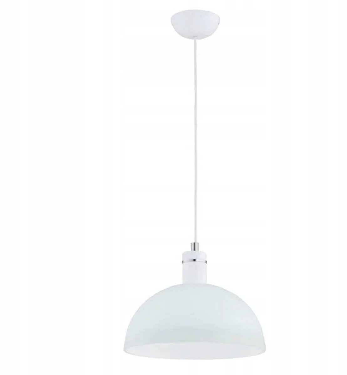 Moderne Witte Hanglamp Koepel 30cm E27 Keuken Eettafel Alfa