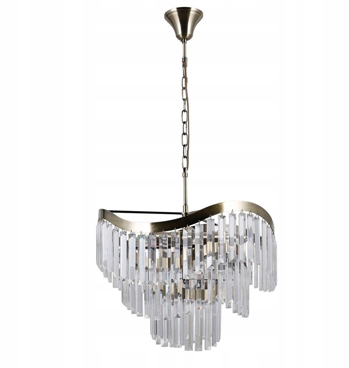 SABRIGA PND-44544-8 Hanglamp - 8xE14, 40W, Brons, Glamour