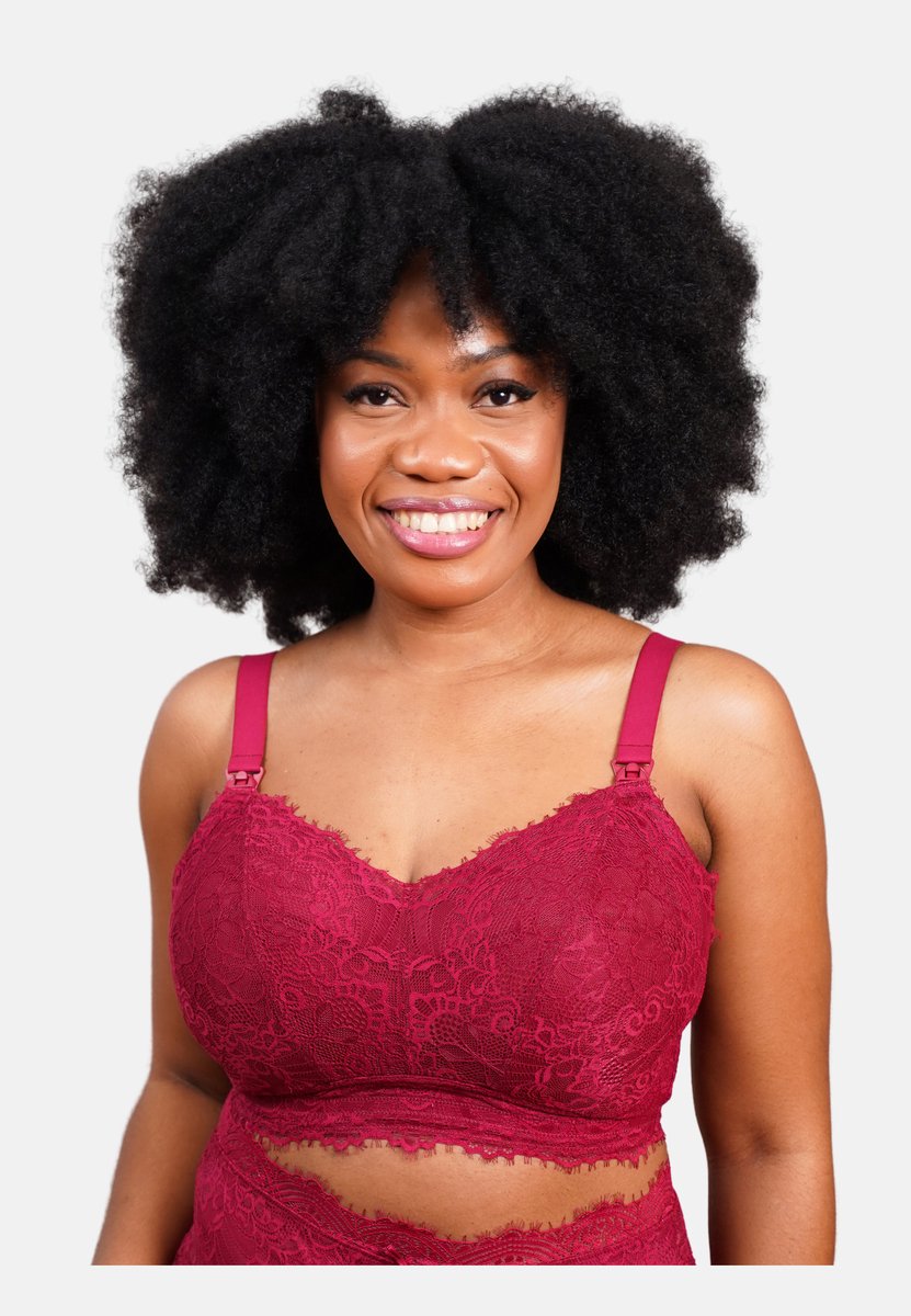 SugarShape voedingsbralette SENSLA bordeaux
