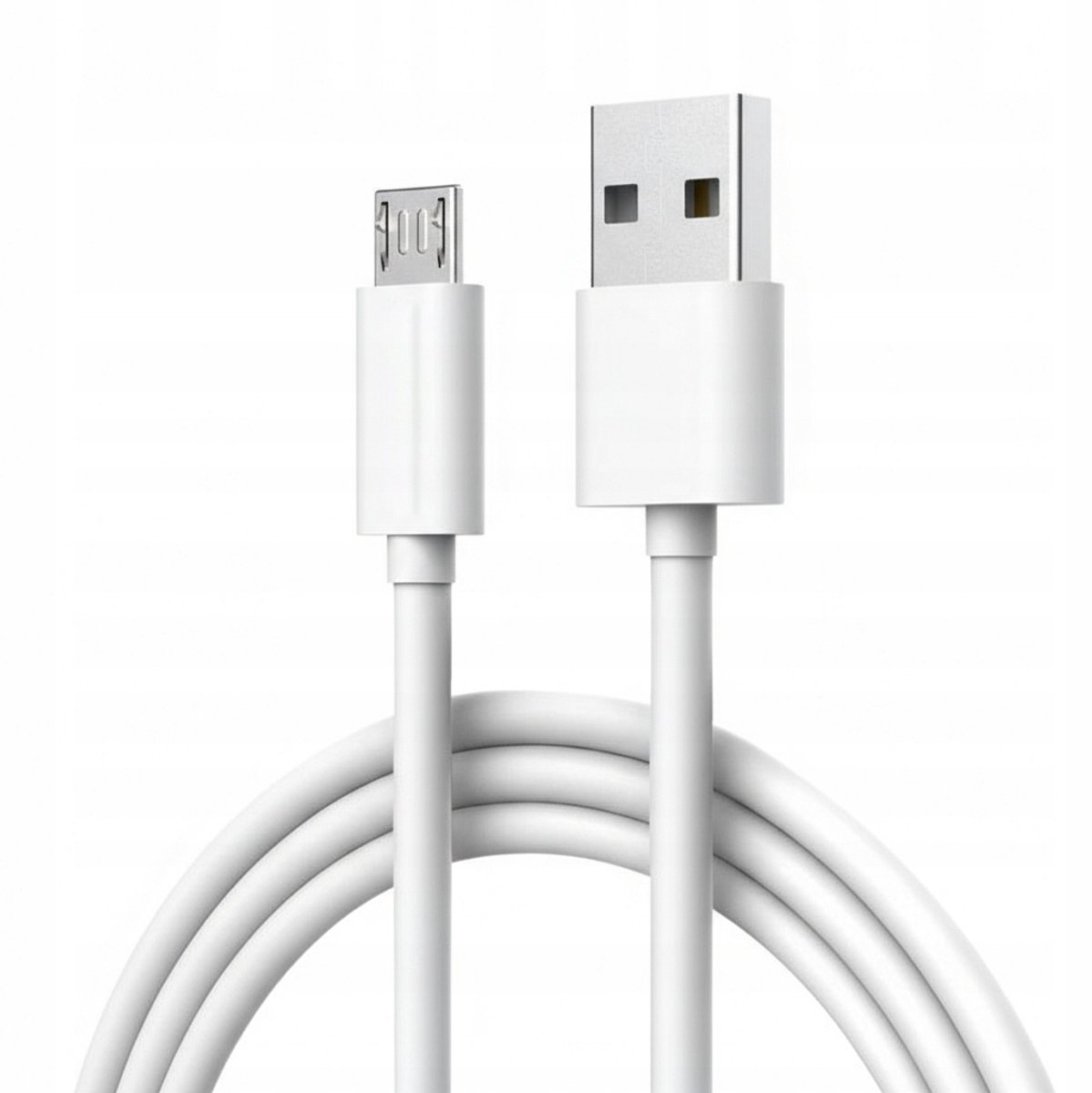 Micro USB Kabel 1m Wit - Snel Laden 2A voor Xiaomi, Oppo, Realme