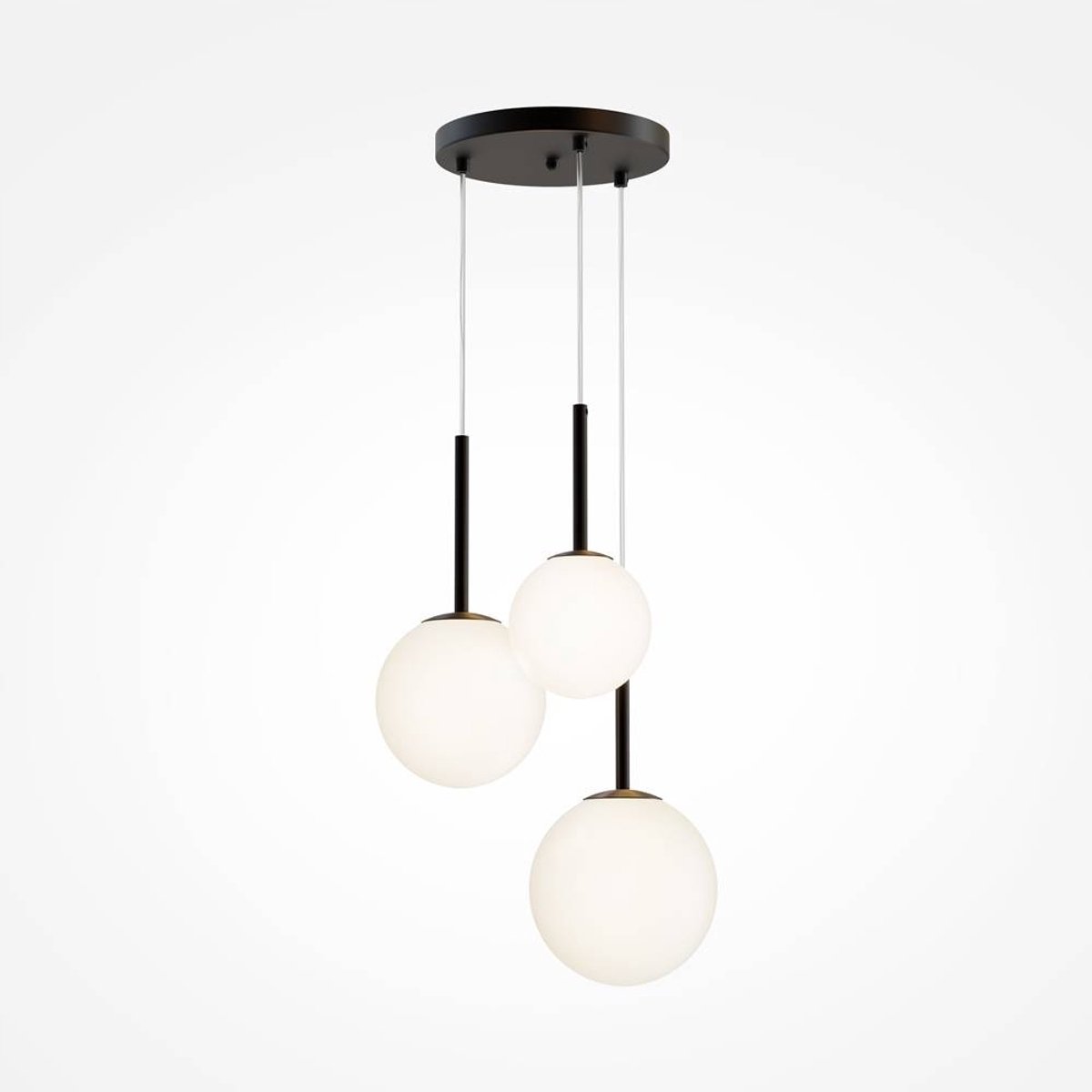Maytoni Basic Form 3 Hanglamp Zwart - Stijlvolle Verlichting