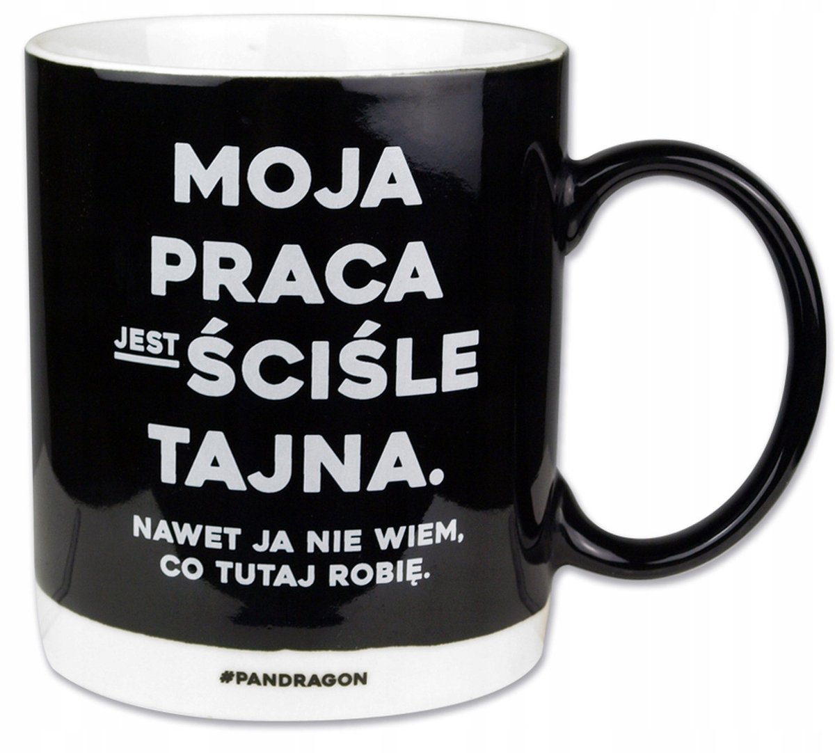 Mijn Werk is Geheim - Grappige Mok voor Werk of Cadeau